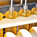 picture of industrial sunflower oil filling line